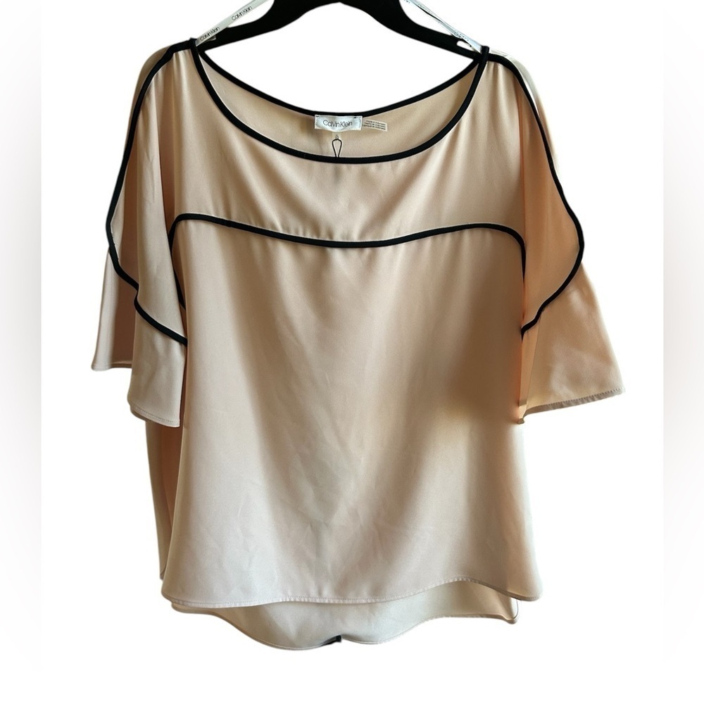 NWT Calvin Klein Women’s Modern Essential Blouse